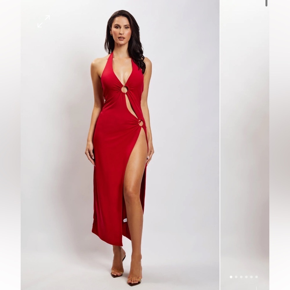 Red Meshki Dress
